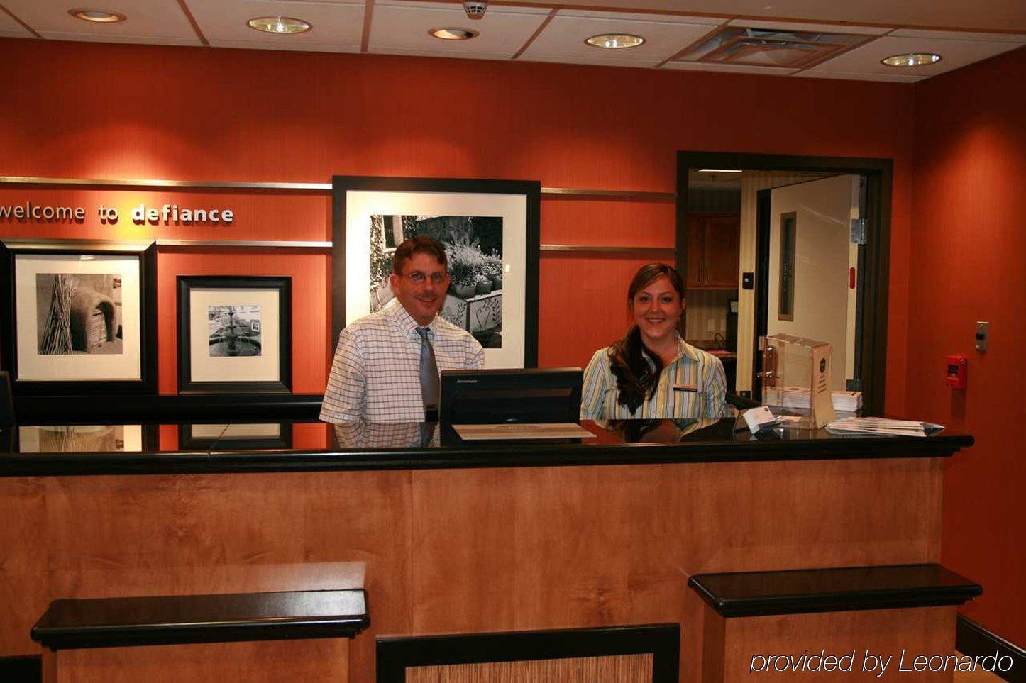 Hampton Inn Defiance Interior foto